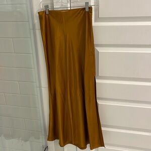 Abercrombie and Fitch silk midi dress